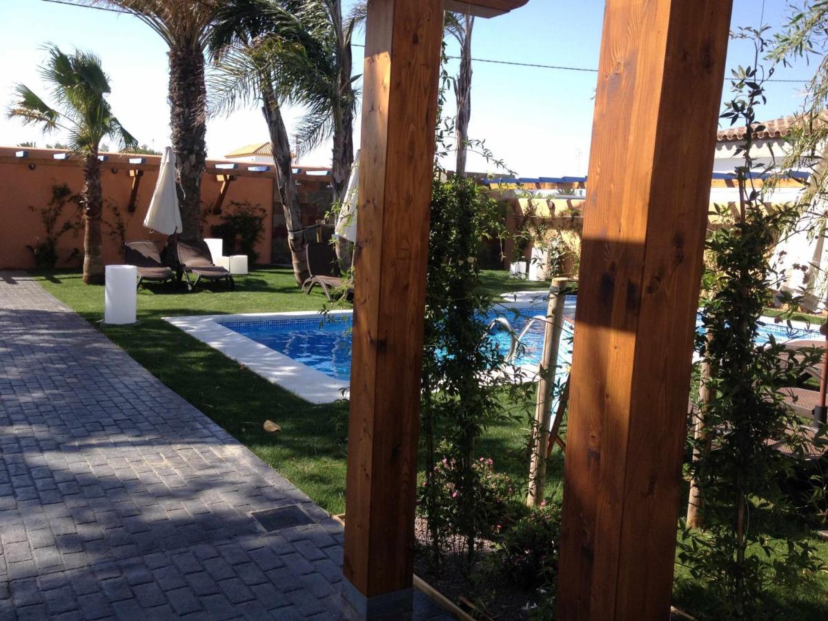 Casa Con Jardin Privado Y Piscina Compartida Villa Cadiz Bagian luar foto
