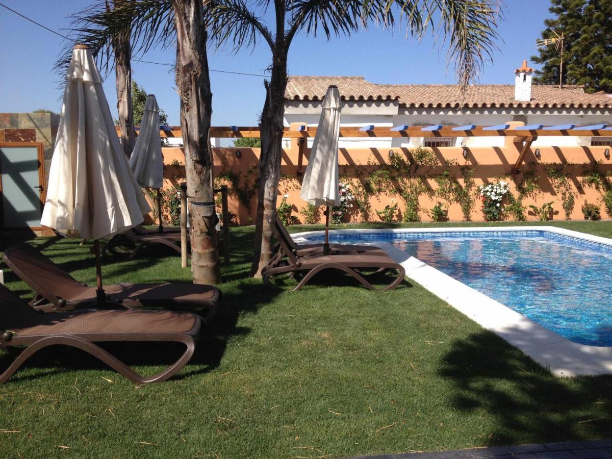 Casa Con Jardin Privado Y Piscina Compartida Villa Cadiz Bagian luar foto