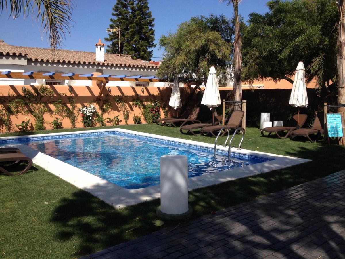 Casa Con Jardin Privado Y Piscina Compartida Villa Cadiz Bagian luar foto